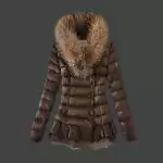 manteaux moncler doudounes et parkas femmes  2065m coffe